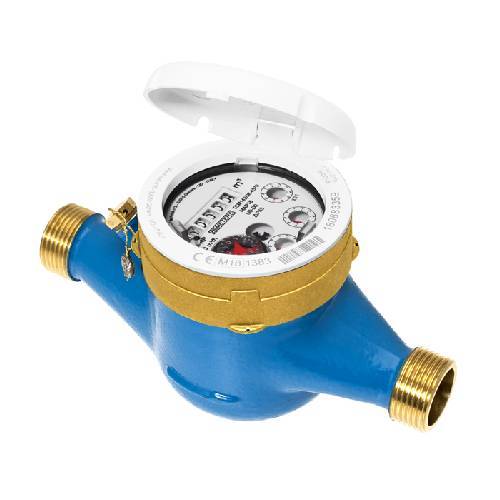 COMPTEUR D'EAU MODÈLE À SEC À JETS...