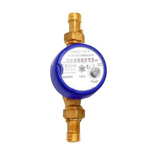 COMPTEUR D'EAU FROIDE T50 CADRAN SEC...