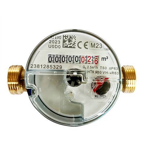COMPTEUR D'EAU G.U.SJ EVO Mesure : 1/2"