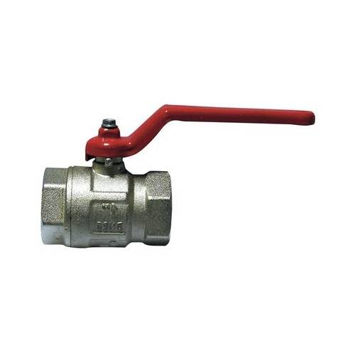 ROBINET À BILLE FF AVEC LEVIER ROUGE...