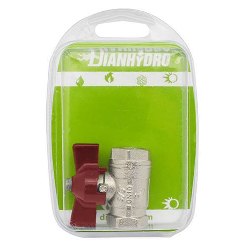 VALVOLA A SFERA FF CON FARFALLA...