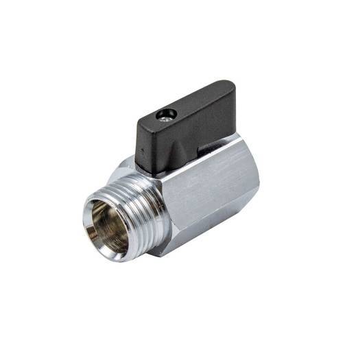 VALVOLA MINISFERA MF CON LEVA NERA...