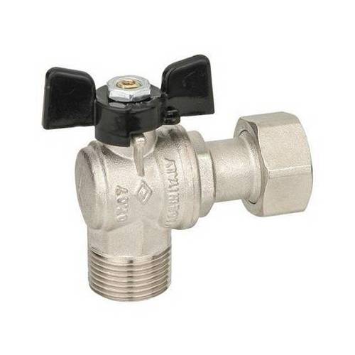 VALVOLA A SFERA AD ANGOLO A PASSAGGIO...