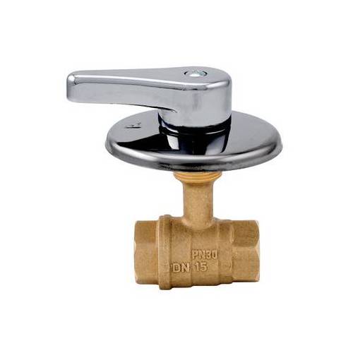 ROBINET À BILLE ENCASTRÉ AVEC POIGNÉE...