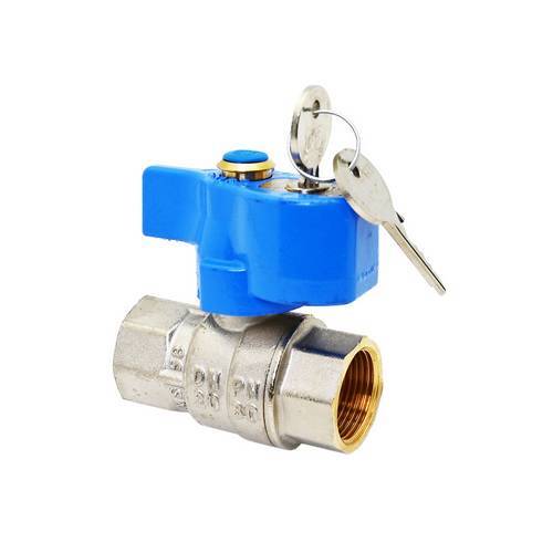 ROBINET À BILLE FF AVEC VERROUILLAGE...