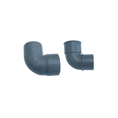 CURVA 87°30' MF PVC GRIGIO Misura:...