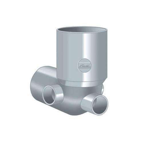 CURVA WC CON 3 ATTACCHI Misura: Diam....