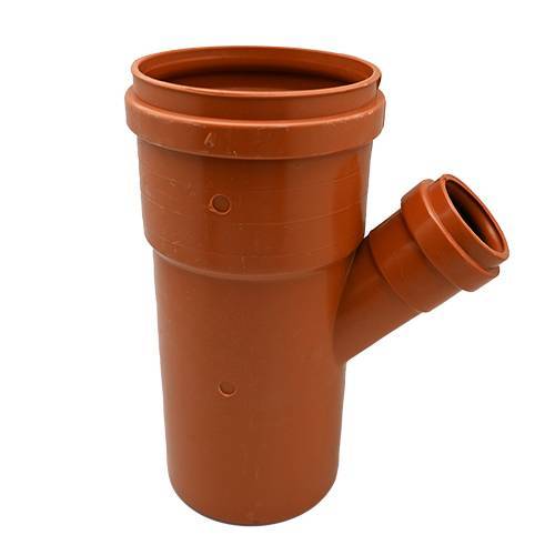 DÉRIVATION RÉDUITE 45° RAL 8023...