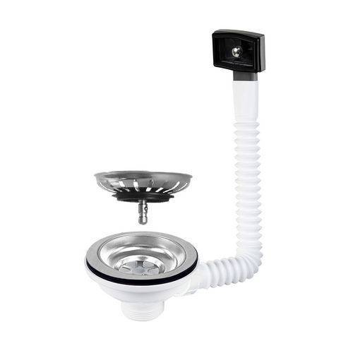 BONDE D'ÉVIER AVEC PANIER AMOVIBLE ET...