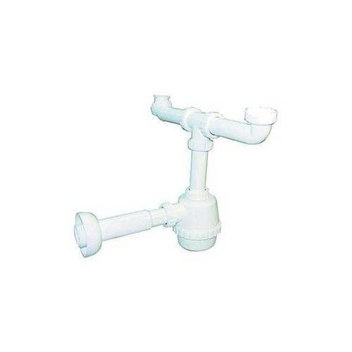 SIPHON PVC 2 VOIES S / BONDE POUR...