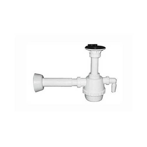 SIPHON PVC 1 VOIE AVEC BONDE ET...