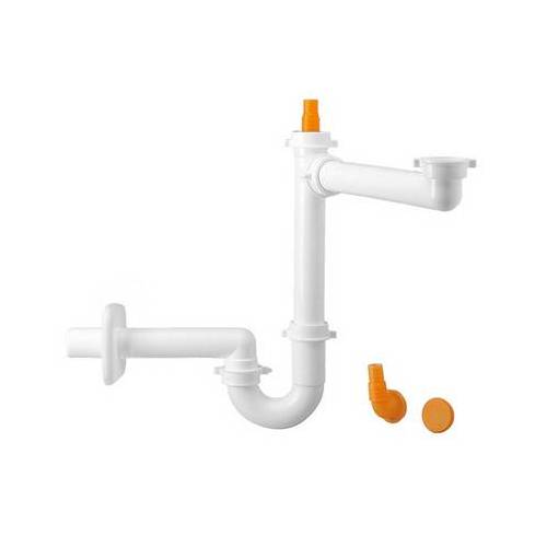 SIPHON COMPACT POUR ÉVIERS À 1 VOIE...