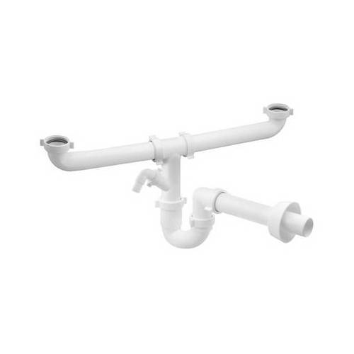 SIPHON POUR ÉVIER MAGNUM 2 VOIES...