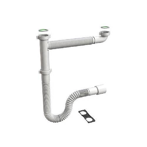 SIFONE FLESSIBILE PER LAVELLO CUCINA...