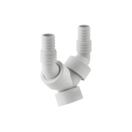 RACCORD COUDÉ FLEXIBLE DOUBLE GEBERIT...