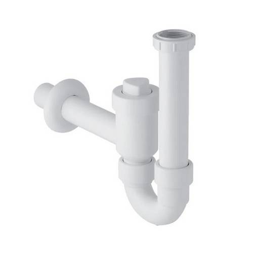 SIPHON POUR ÉVIER AVEC CLAPET...