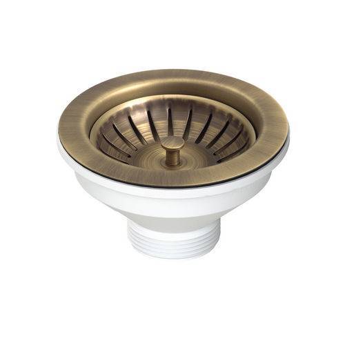 BONDE 114 MM POUR ÉVIER AVEC TROU DE...