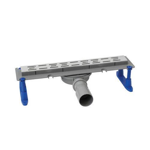 CANALISATION EN ABS GRILLE EN INOX...