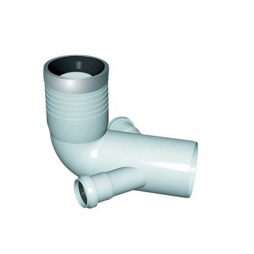 CURVA WC PROLUNGATA 2 ATTACCHI CON...