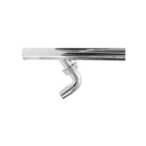 CANOT CHROMÉ POUR ÉVACUATION DE...