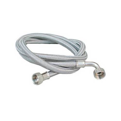 TUBO CARICO LAVATRICE INOX CON CURVA...