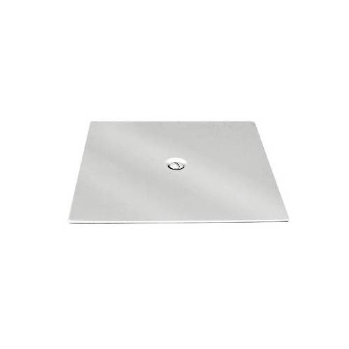 PLAQUE EN ACIER CARRÉE Dimensions :...