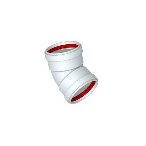 CURVA 45° FF DN 80 (SDOPPIATO)