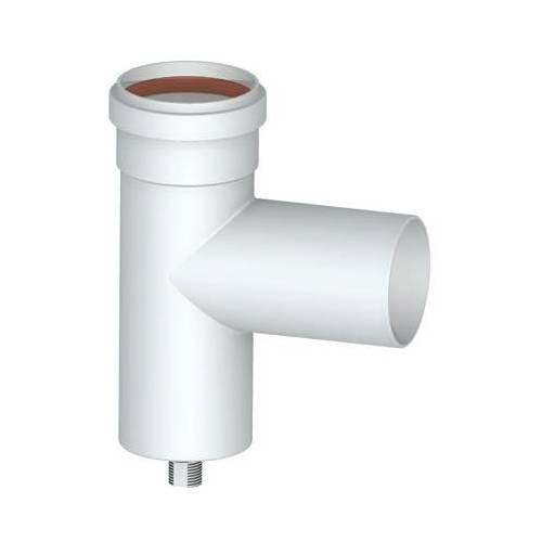 RACCORD  EN T 90° AVEC BOUCHON...