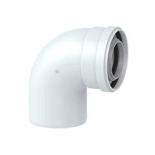 CURVA 90° DN 60/100 C/RACCORDO DN 60...