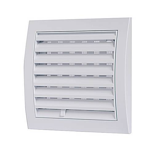 GRILLE D'AÉRATION CARRÉE AVEC DÉBIT...