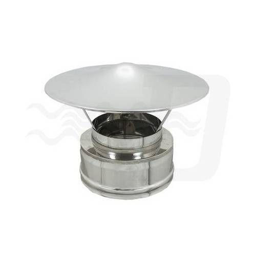 CAPPELLO CINESE INOX DOPPIA PARETE...