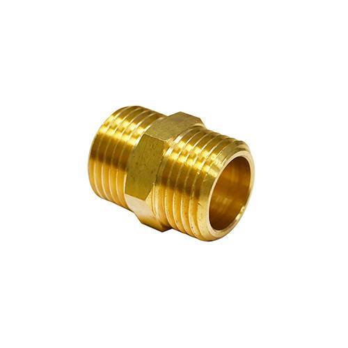 NIPPLE IN OTTONE PER TUBI GAS E ACQUA...