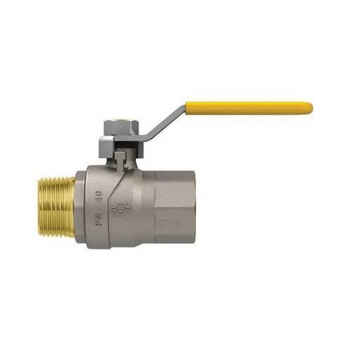 VANNES À BILLE POUR GAZ AVEC LEVIER...