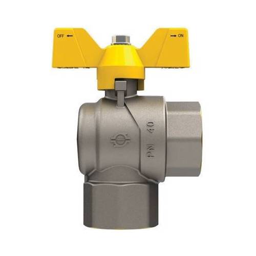 VALVOLA A SFERA GAS A SQUADRA FF CON...