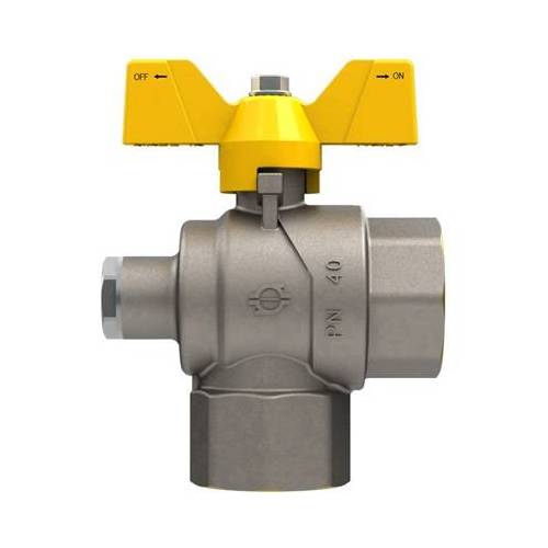 VANNE À BILLE À COUPLE FF AVEC...