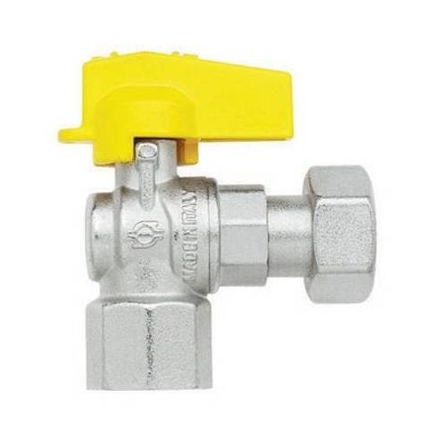 RUBINETTO A SFERA SQUADRA CON LEVETTA...