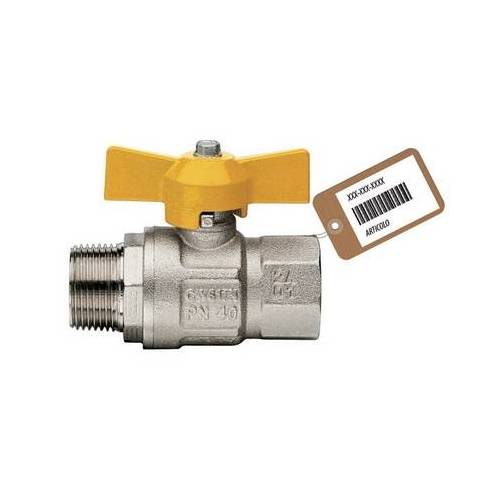 VALVOLA A SFERA GAS MF A FARFALLA...