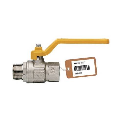 VALVOLA A SFERA GAS MF CON LEVA LUNGA...