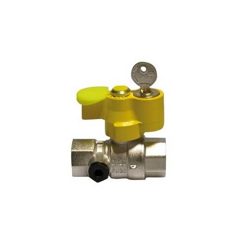 VALVOLA A SFERA GAS FF CON SERRATURA...