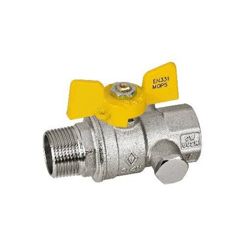 ROBINET À BILLE POUR GAZ MF AVEC...