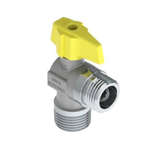 ROBINET À BILLE POUR GAZ ANGULAIRE MM...