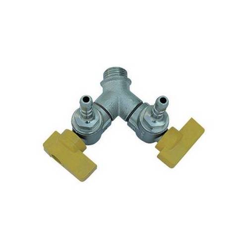 BOULE MÂLE 2 ROBINETS D'ÉQUIPEMENT...