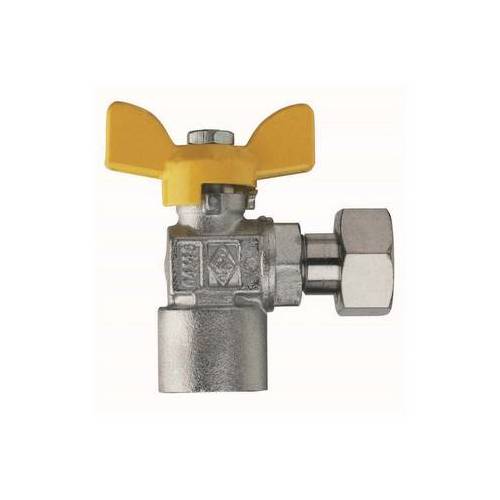 ROBINET À BILLE POUR GAZ À ÉQUERRE...