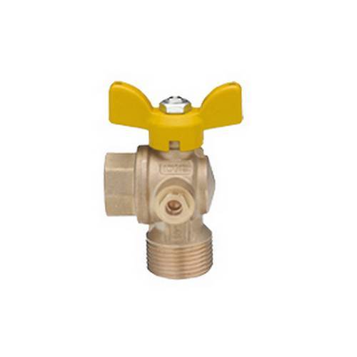 ROBINET À BILLE POUR GAZ À PASSAGE...