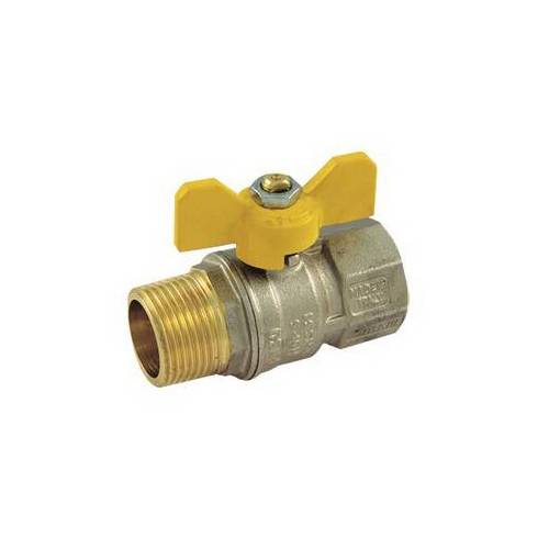 ROBINET À BILLE POUR GAZ MF AVEC...