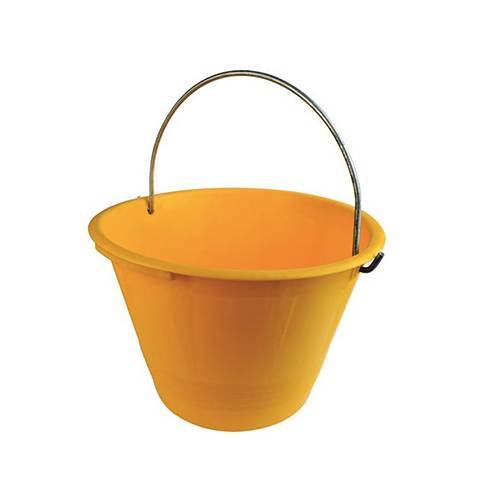 CALDARELLA SEAU EN PLASTIQUE JAUNE...