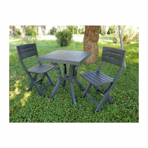 SET DUETTO RESINATAVOLO + 2 SEDIE...