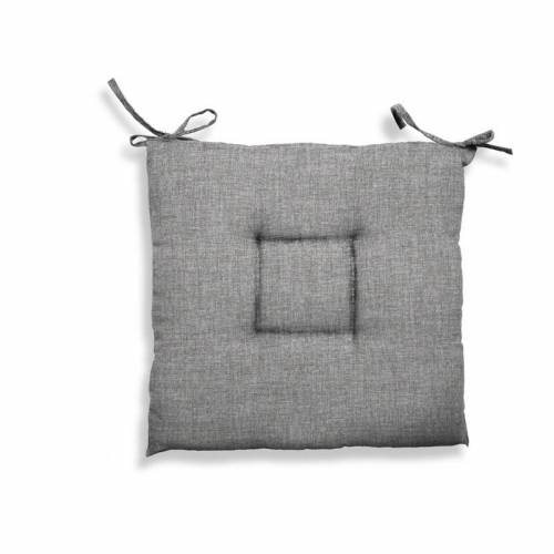 12 x CUSCINO CRETA CM.40X40X5  GRIGIO...