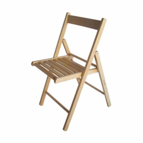 4 x SEDIA LEGNO PIEGHEVOLE PIC NIC...