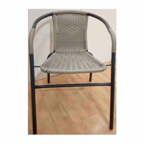 SEDIA SPRITZ METALLO/RATTAN
